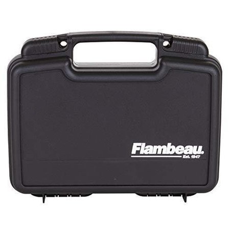 Flambeau 10 Pistol Case Sliding Latches, Stackable Convoluted Foam, Meets Tsa And Airline Safe 1011